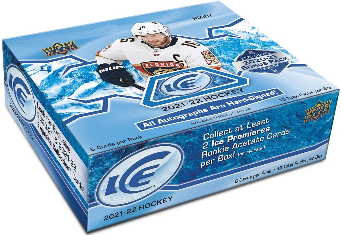 2021 2022 Upper Deck Ice Hockey