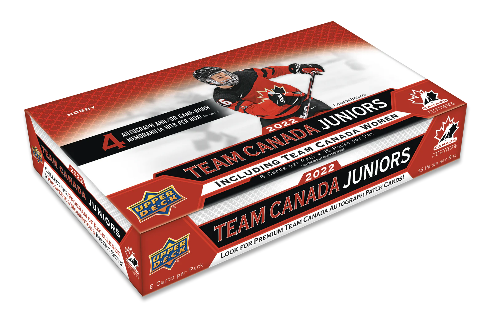 2022 Upper Deck Team Canada Juniors Hockey