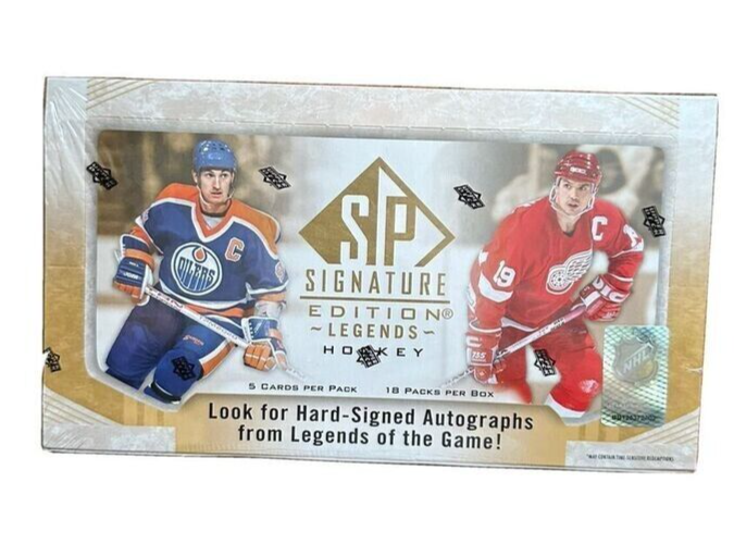 2022 Upper Deck SP Signature Legends Hockey