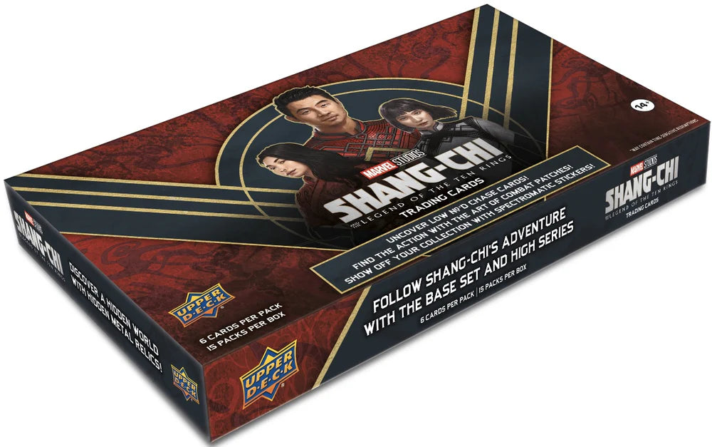 2022 Upper Deck Shang Chi Marvel Trading Cards